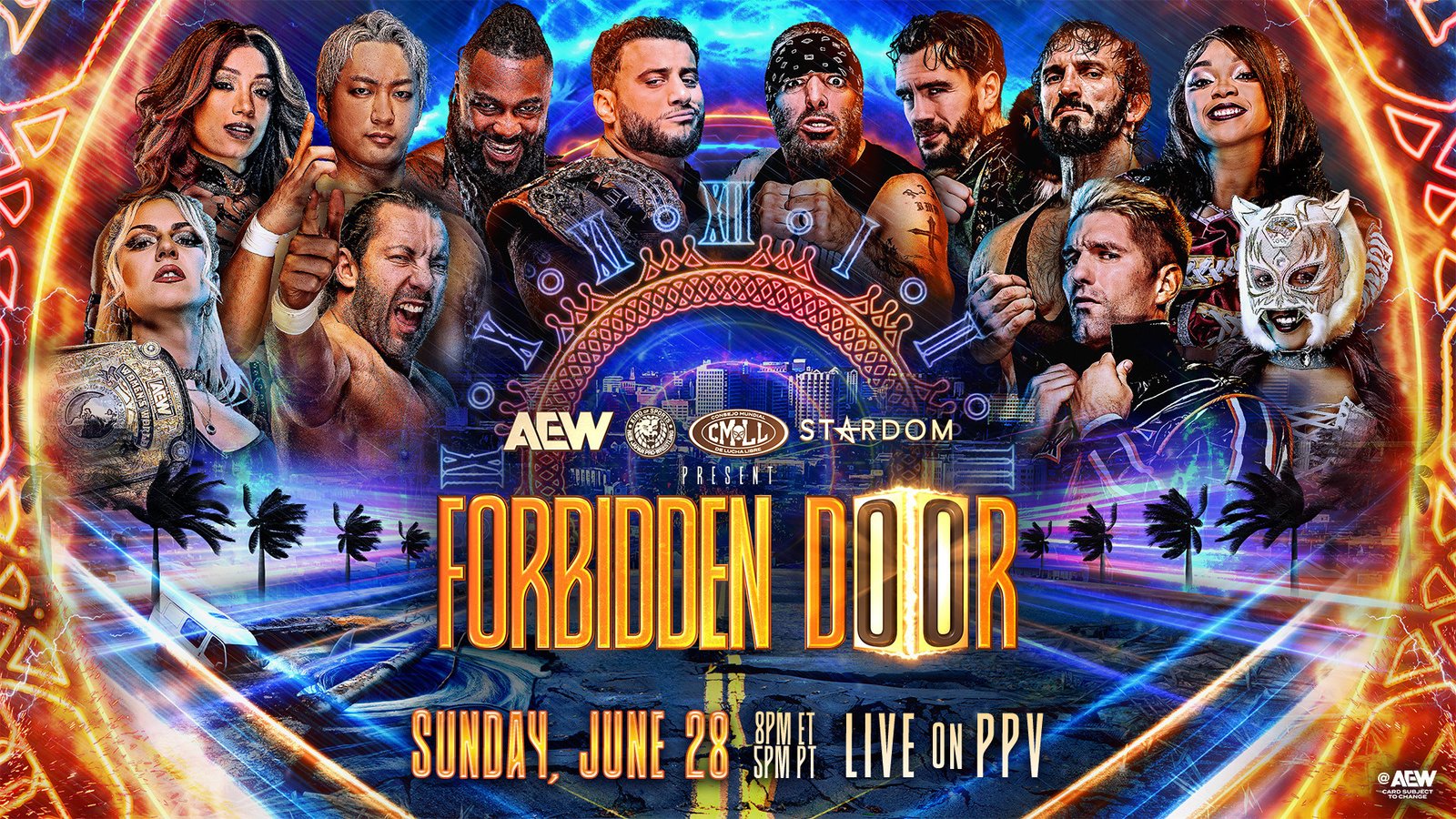 Match Card, Start Time, How to Watch, More