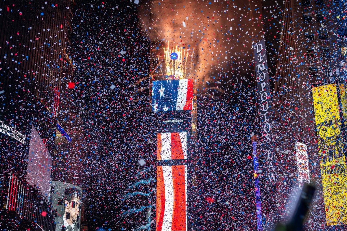For the first time ever, the Times Square NYE ball is dropping 8 times this July in a historic celebration of America’s 250th birthday