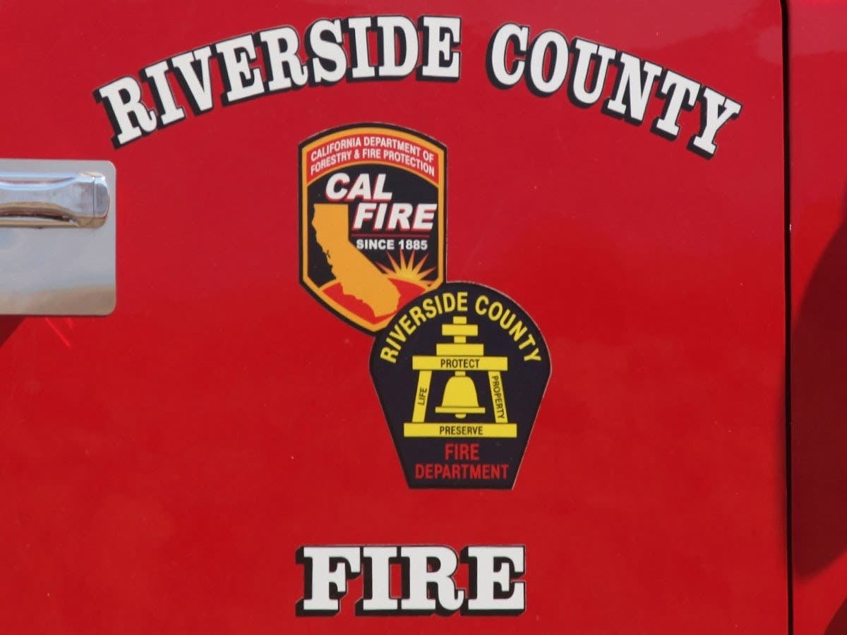 Crash Between Fire Engine, Sedan In Hemet Kills Driver, 10-Year-Old Boy