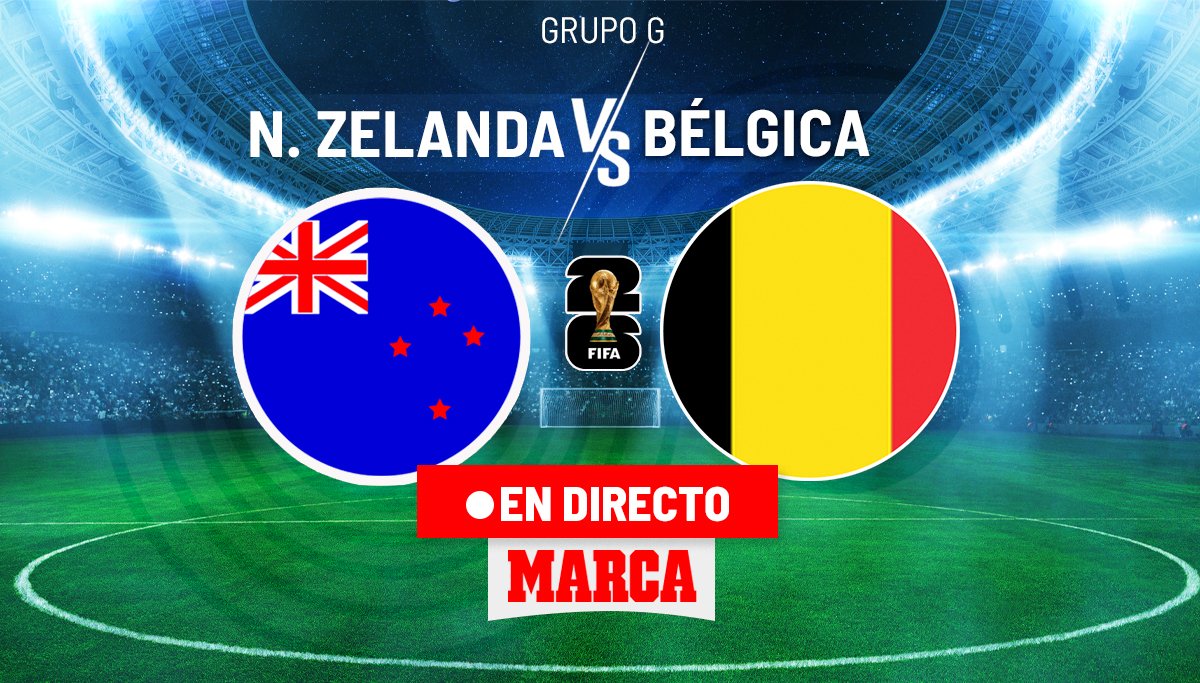 Nueva Zelanda – Bélgica en directo