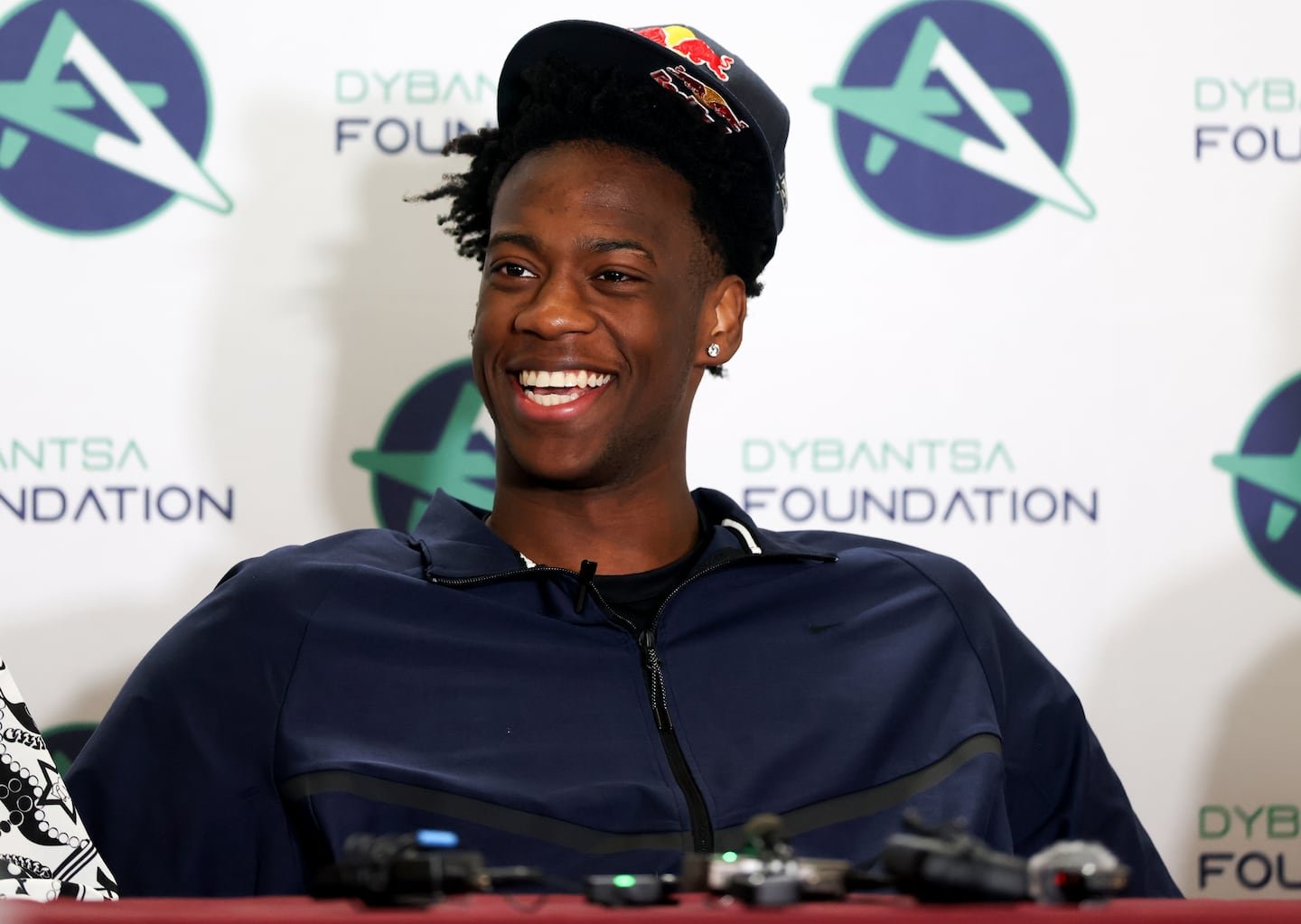 AJ Dybantsa of Brockton could become the first player with ties to Massachusetts is taken first overall in the NBA Draft since the Knicks selected Patrick Ewing in 1985.