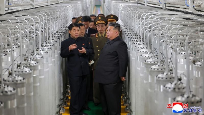 Kim Jong Un inspects new nuclear plant, plans ‘exponential’ weapons production ramp-up