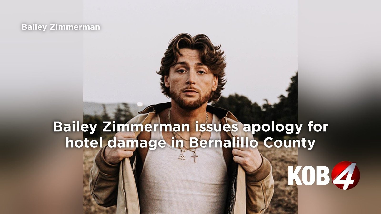 Bailey Zimmerman issues apology after facing charges for trashing local resort