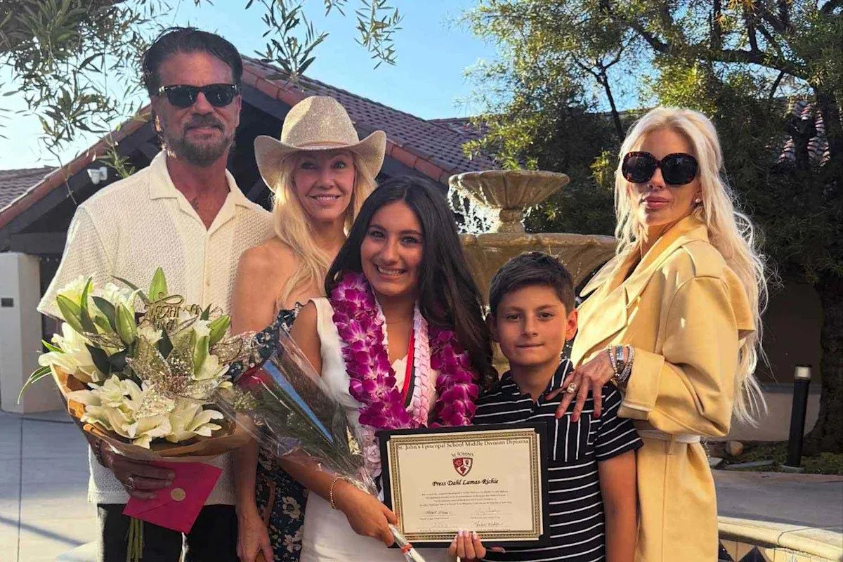 Heather Locklear Says Boyfriend Lorenzo Lamas Is ‘Everything’ as She Joins Him for His Grandkids’ Graduations