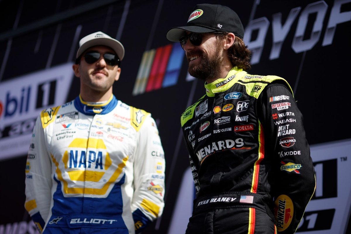 Chase Elliott and Ryan Blaney had a ‘Dumb & Dumber’ moment in San Diego