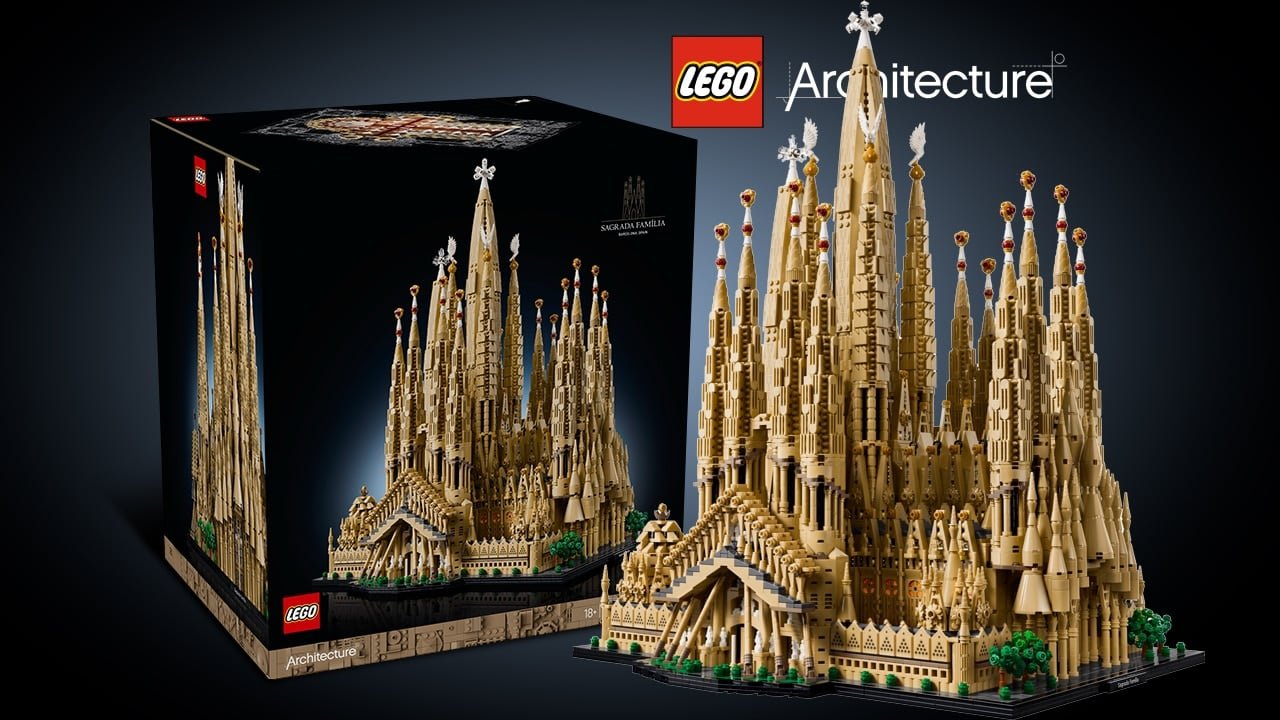 The Largest LEGO Set of All Time! The LEGO Sagrada Família (21065) with Over 12,000 Pieces Is Now Available for Pre-Order!