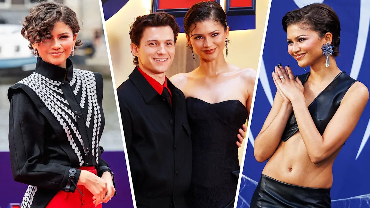 Zendaya and Tom Holland kept their wedding quiet. Their ‘Spider-Man’ red carpet style is anything but.