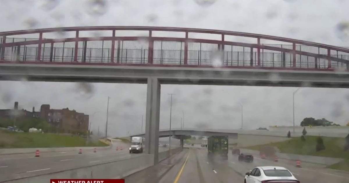 Severe weather rolls through SE Michigan Tuesday
