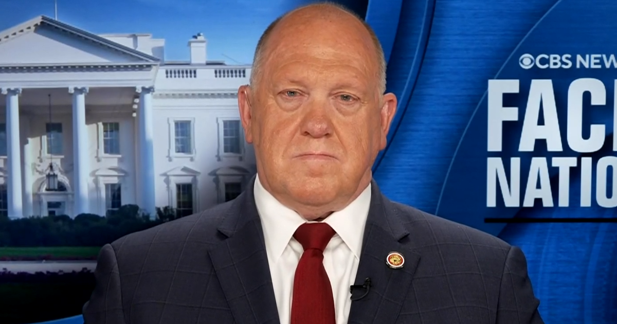 Transcript: Border czar Tom Homan on “Face the Nation with Margaret Brennan,” July 19, 2026