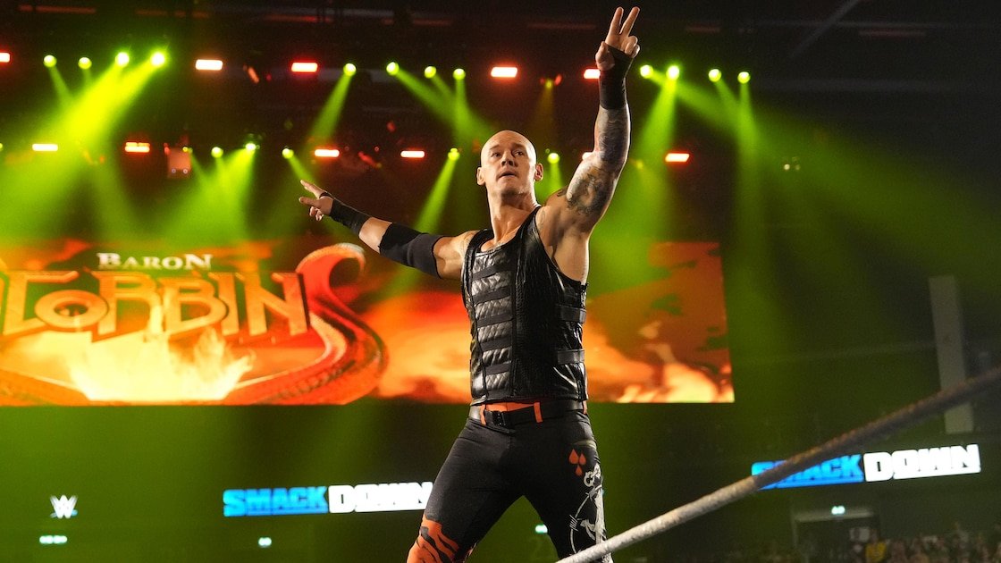 Baron Corbin Makes Surprise WWE Return, Invades Trick Williams vs. Carmelo Hayes on SmackDown