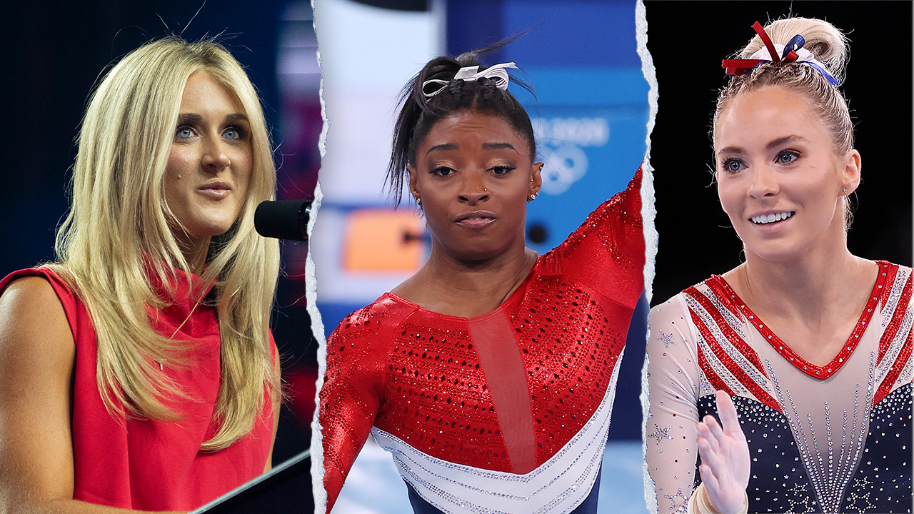 Riley Gaines and MyKayla Skinner send message to Simone Biles on women’s sports debate after SCOTUS ruling