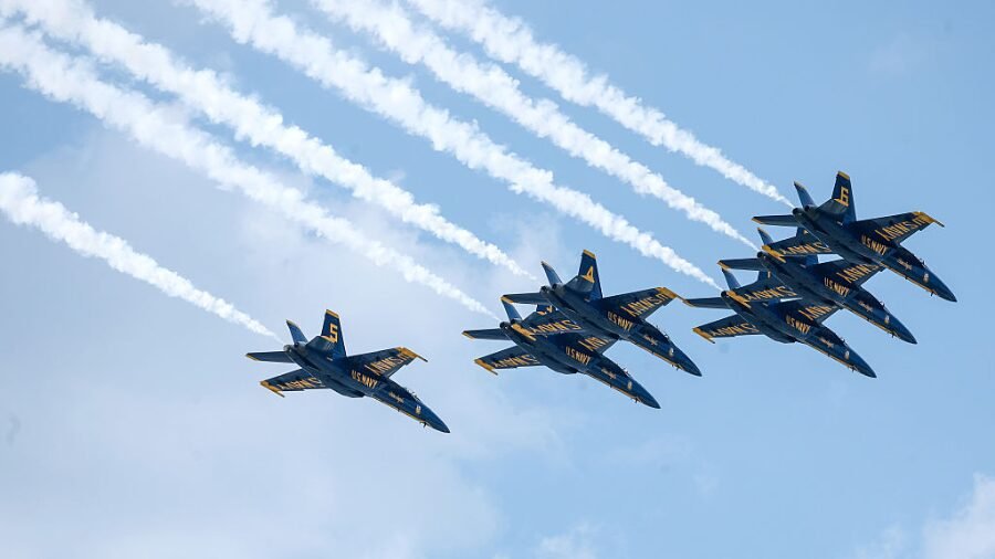 Want to catch the Blue Angels from a new angle? Hop on the light rail