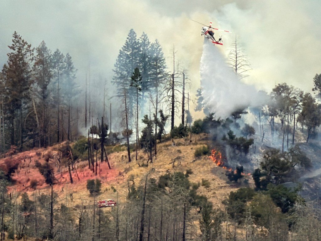 Evacuation order issued for Ledson Fire burning east of Santa Rosa