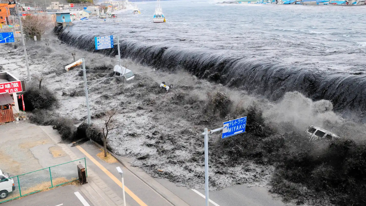Japan’s 2011 megaquake sent a seismic wave nearly 2,900 km to Earth’s core, which returned 13 minutes later and shifted the entire country eastward |