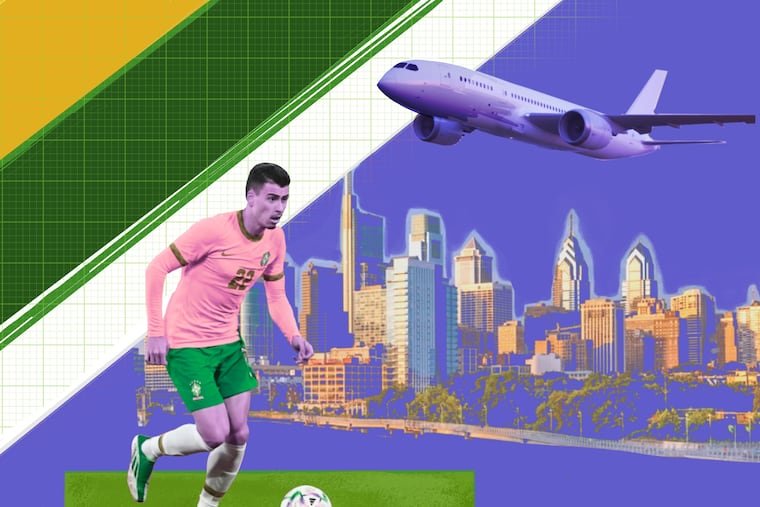 Where are tourists traveling to Philadelphia from for the World Cup?