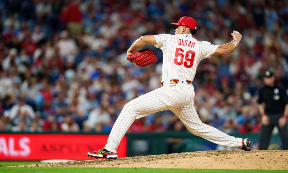 Why did Jhoan Duran pitch in a non-save situation? – Phillies Nation