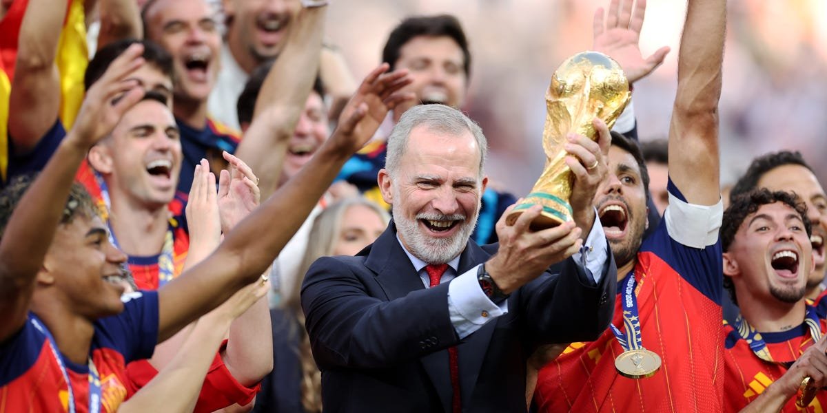 The Best Photos of the Spanish Royal Family at the World Cup Finals