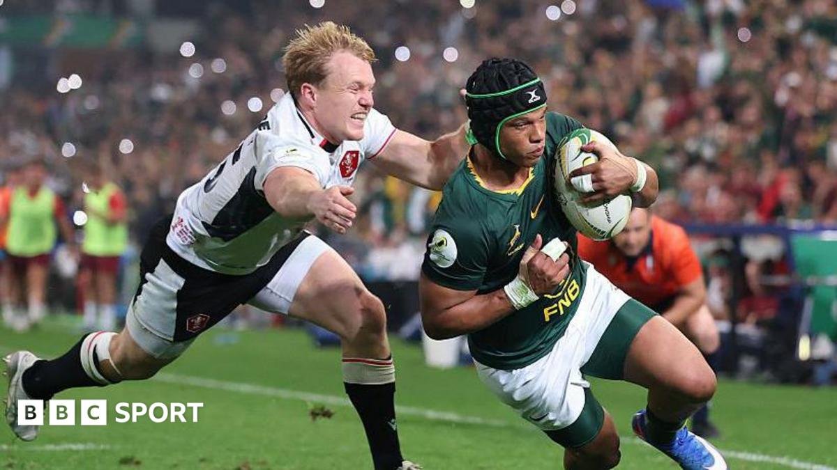 South Africa 43-0 Wales: Nations Championship 2026 – as it happened