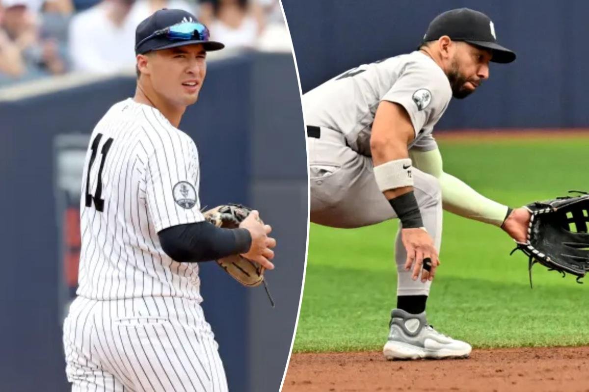 Anthony Volpe’s time in field is dipping for Yankees