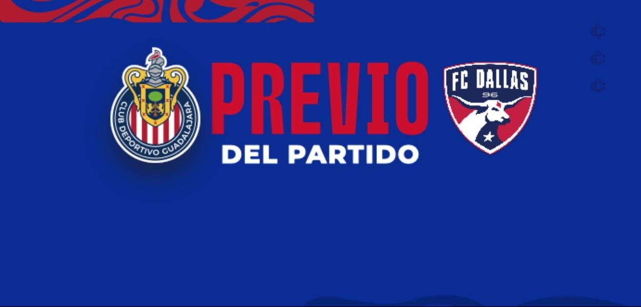Conoce AQUÍ los mejores datos previo al duelo entre Chivas y FC Dallas