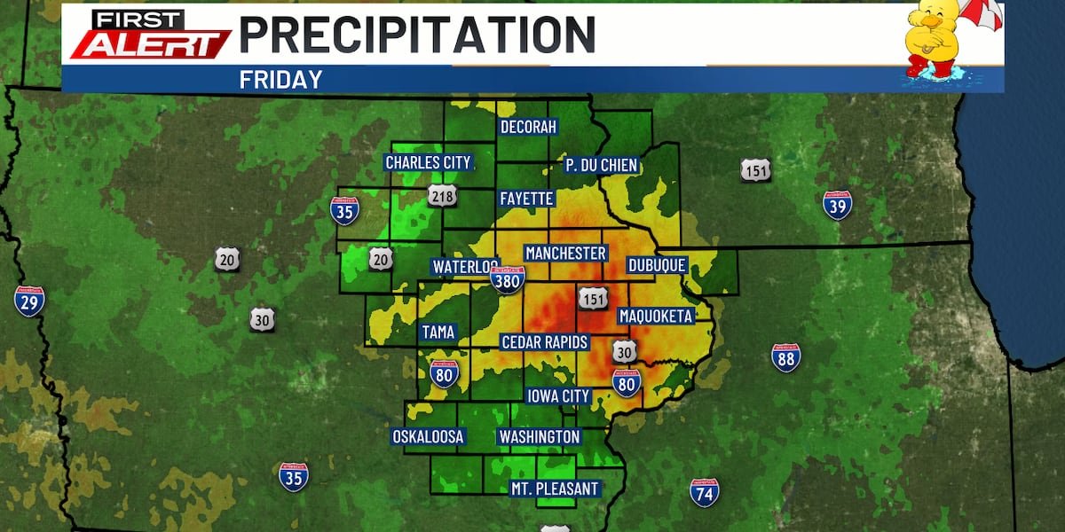 Rainfall Totals So Far