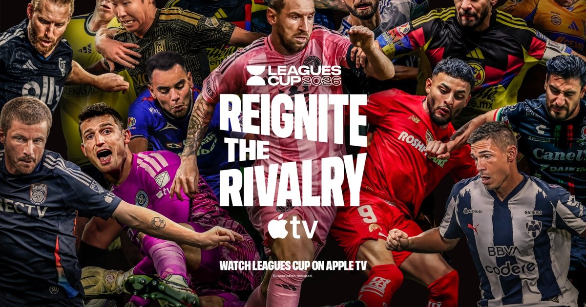 Leagues Cup kicks off tomorrow, August 4, on Apple TV