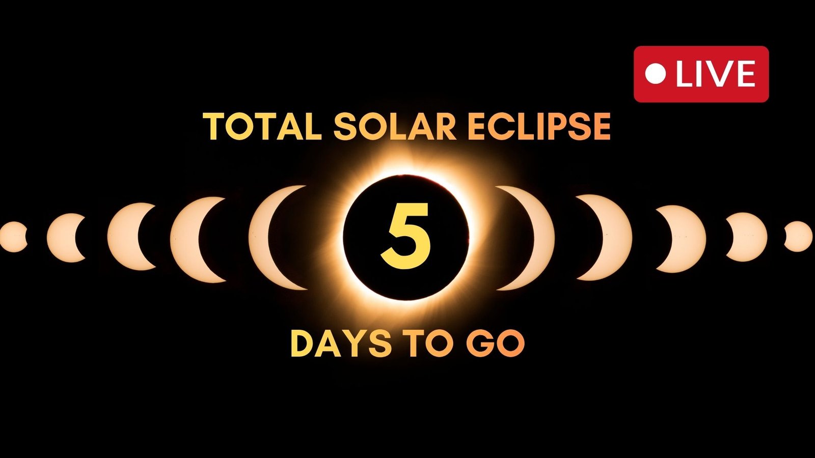 Total solar eclipse Aug. 12, 2026 live updates — 5 days to totality