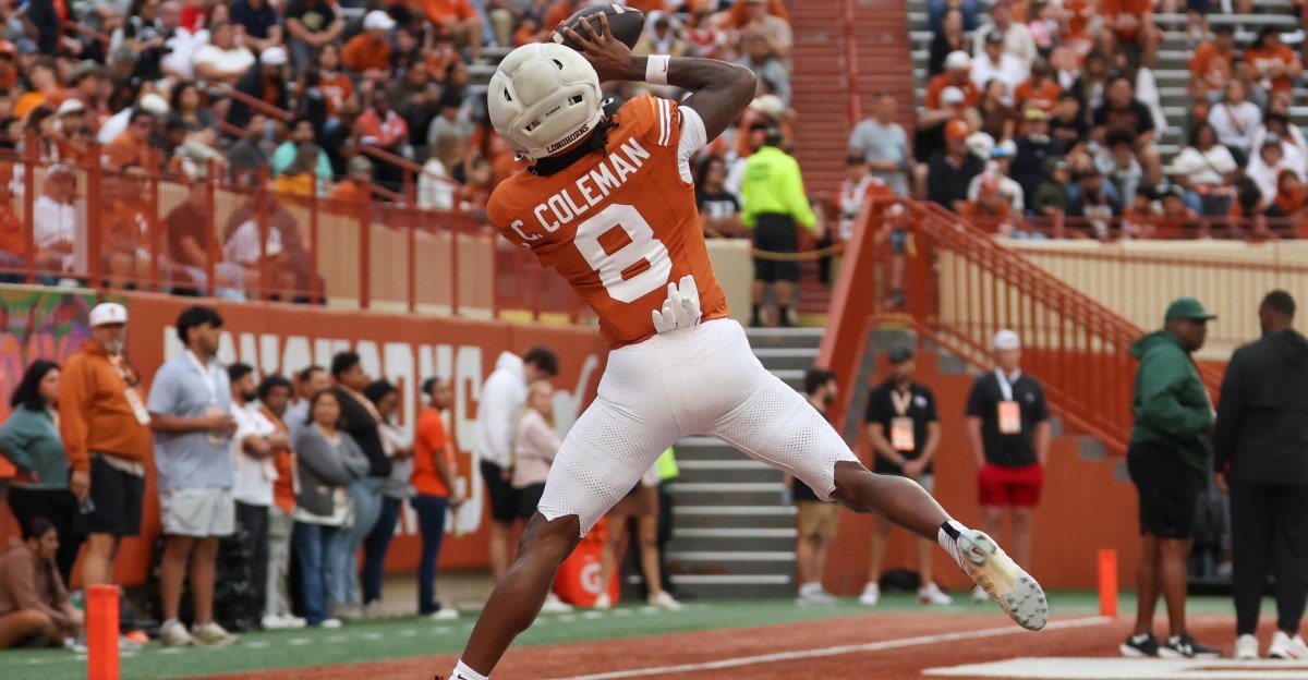 Cam Coleman bolsters Texas WR room looking to take the next step