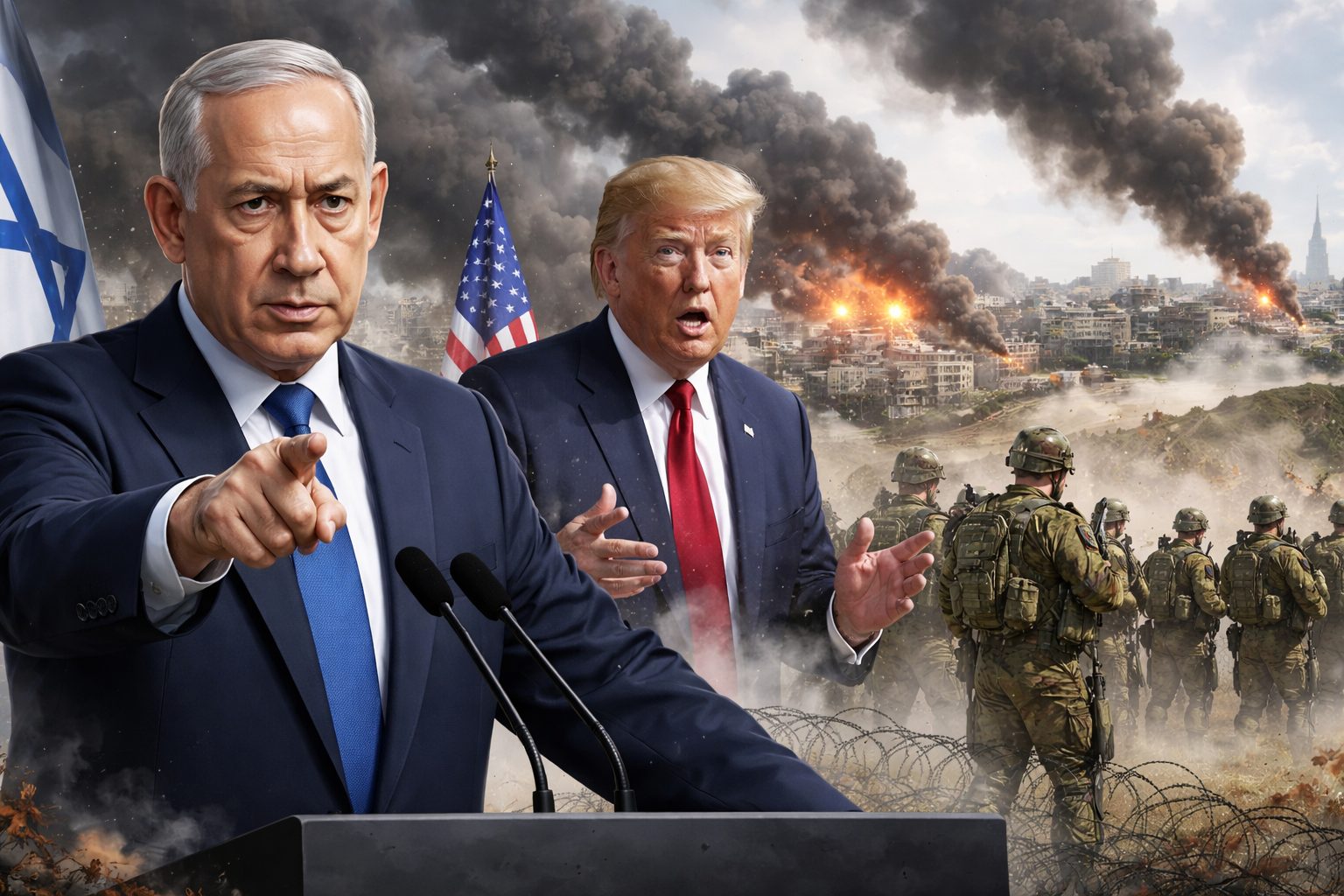 Netanyahu Rejects Trump’s Gaza Plan, Declares No Israeli Military Withdrawal Until Hamas Disarmed