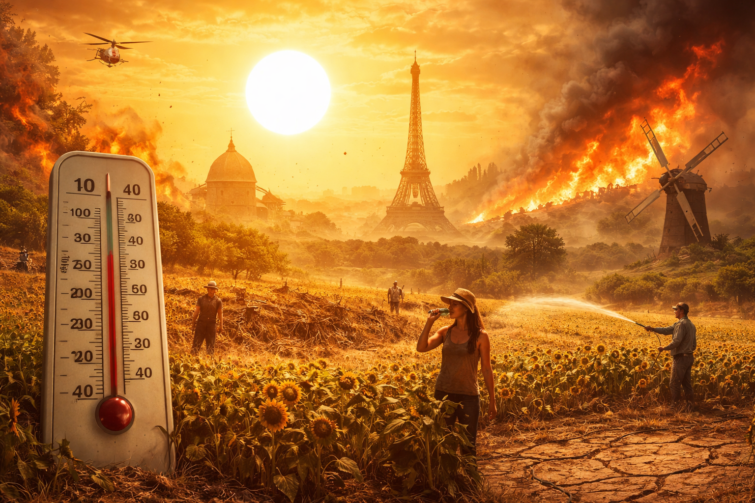 Western Europe Records Hottest June and July on Record Amid Climate Challenges