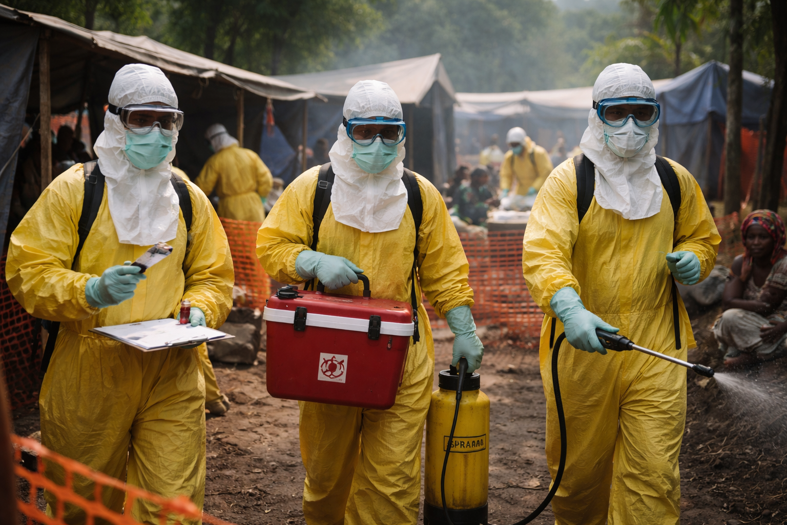 Health Workers in DR Congo Combat Ebola Amid High Risks and Limited Resources