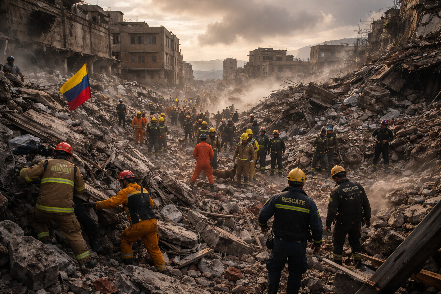 Colombia Earthquake Death Toll Exceeds 100 as Rescue Efforts Continue