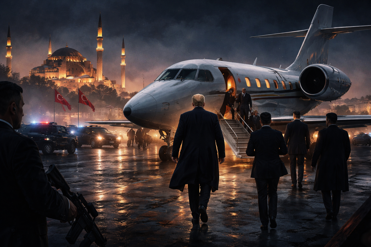 Trump Used Secret Flight to Leave Turkey Amid Assassination Threat, Report Says