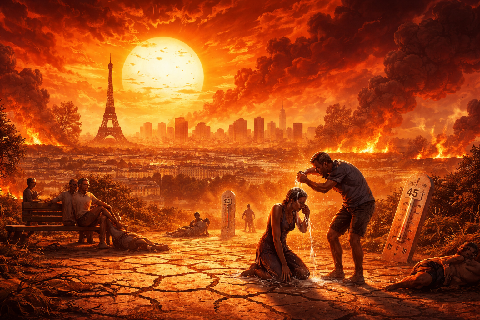 Europe’s Rapid Warming in 2026 Doubles Global Speed, Triggering Deadly Heatwaves and Rising Climate Risks