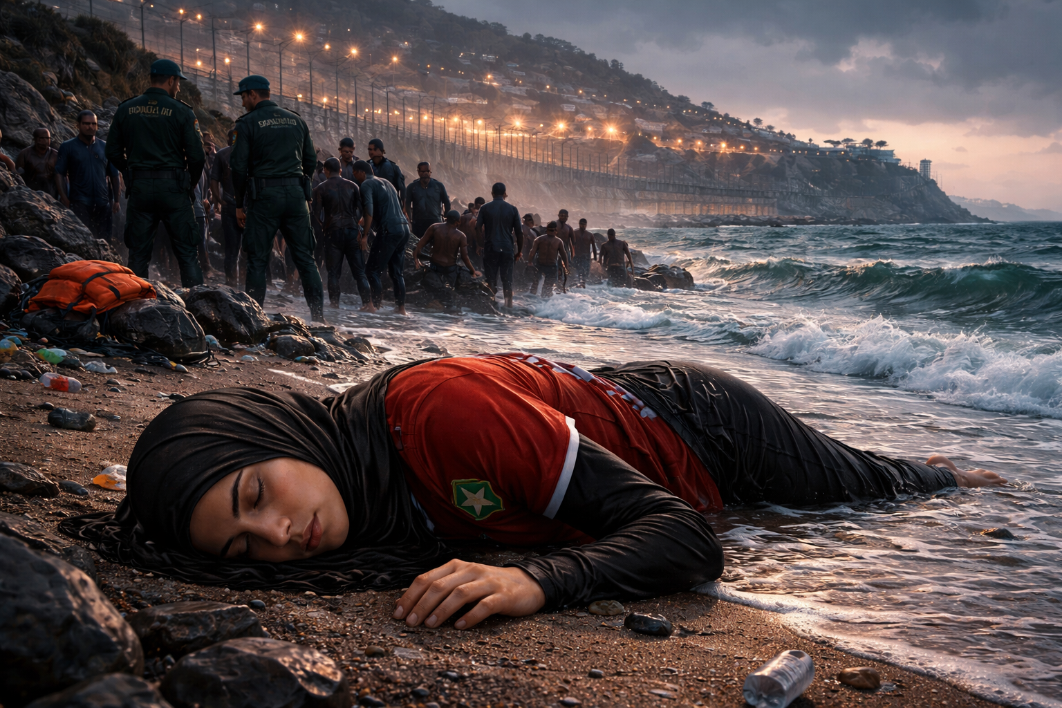 Tragic Death of Moroccan Footballer Faten Ben Omar El Azizi Highlights Perilous Quest for a Better Life in Ceuta