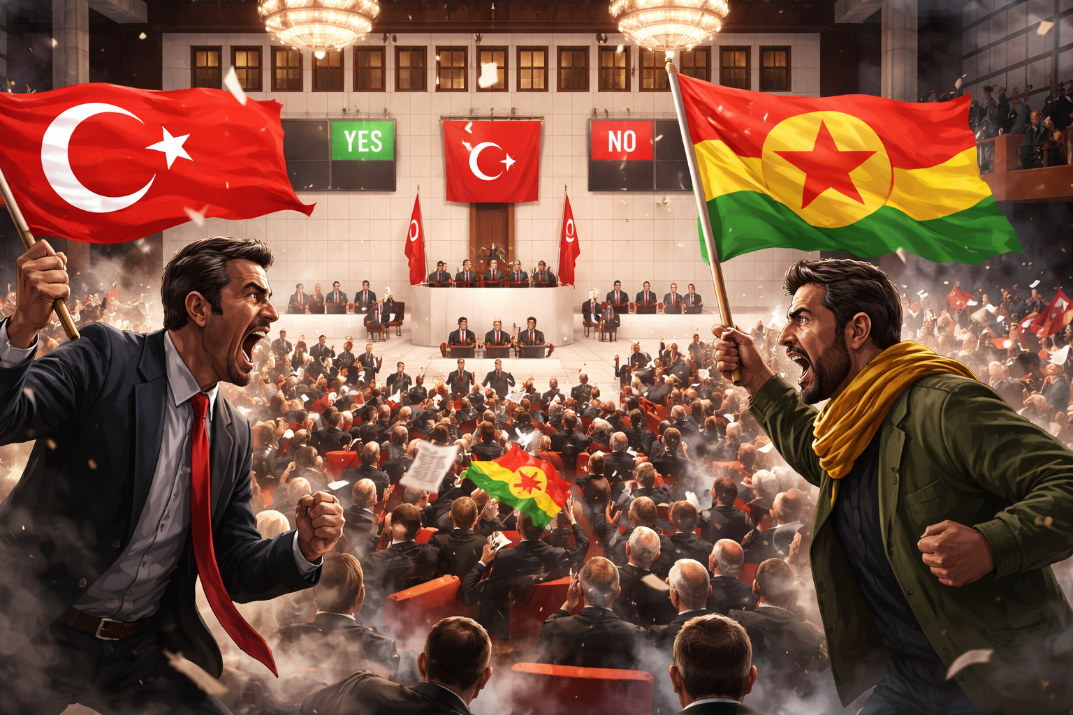 Turkey Passes PKK Law Amid Divisions Over Peace Prospects