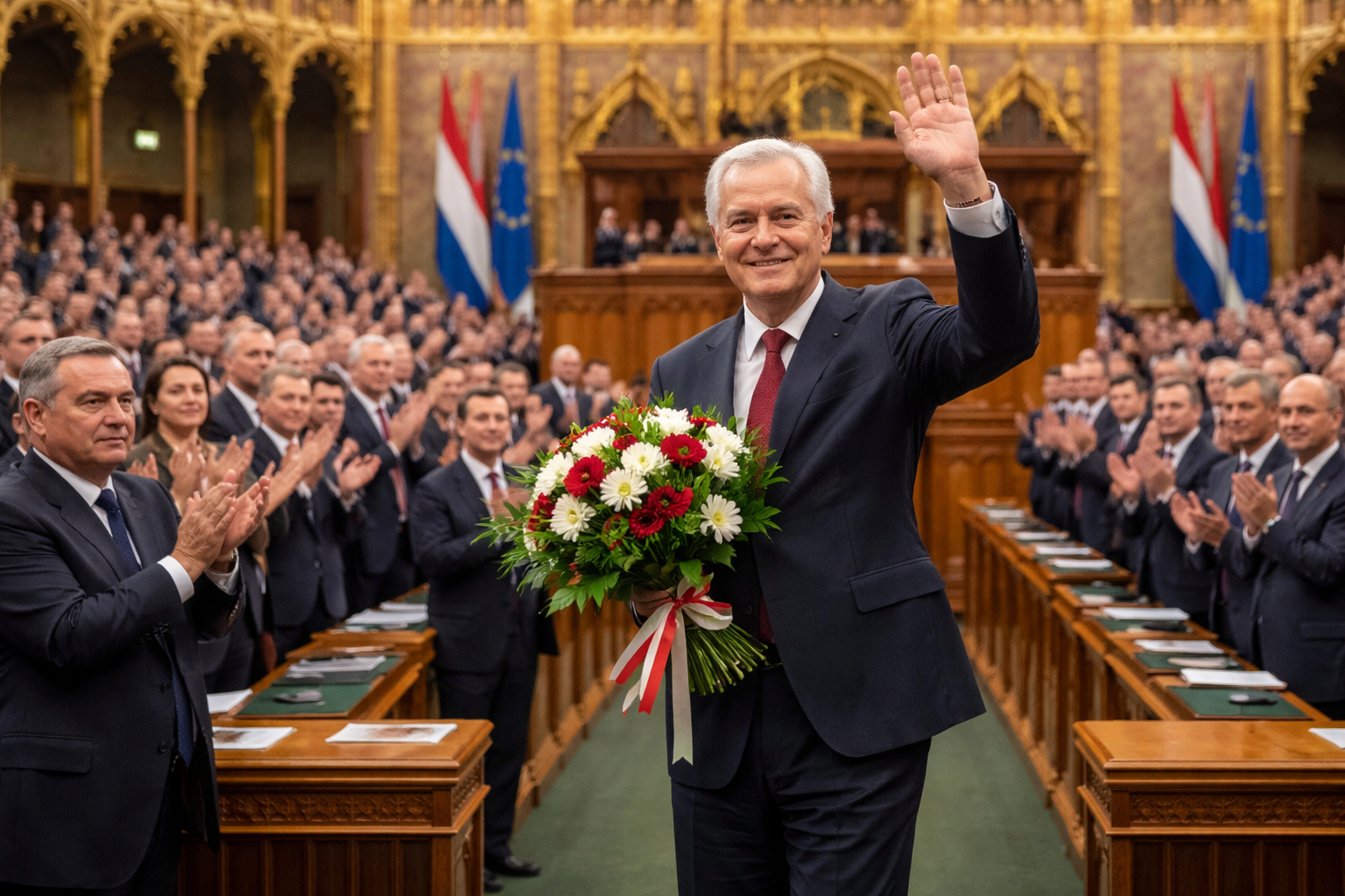 Hungary’s Parliament Elects Former Supreme Court Head Andras Baka as New President