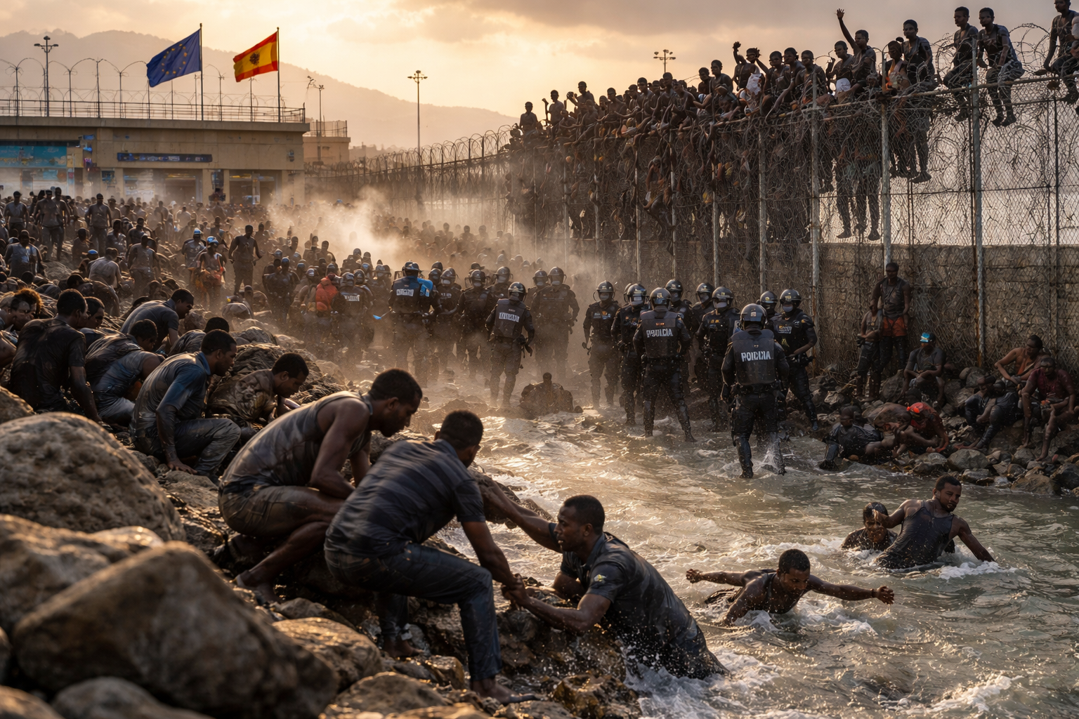 Ceuta Migrant Crisis Exposes Europe’s Deep Divisions and Political Challenges in Migration Policy