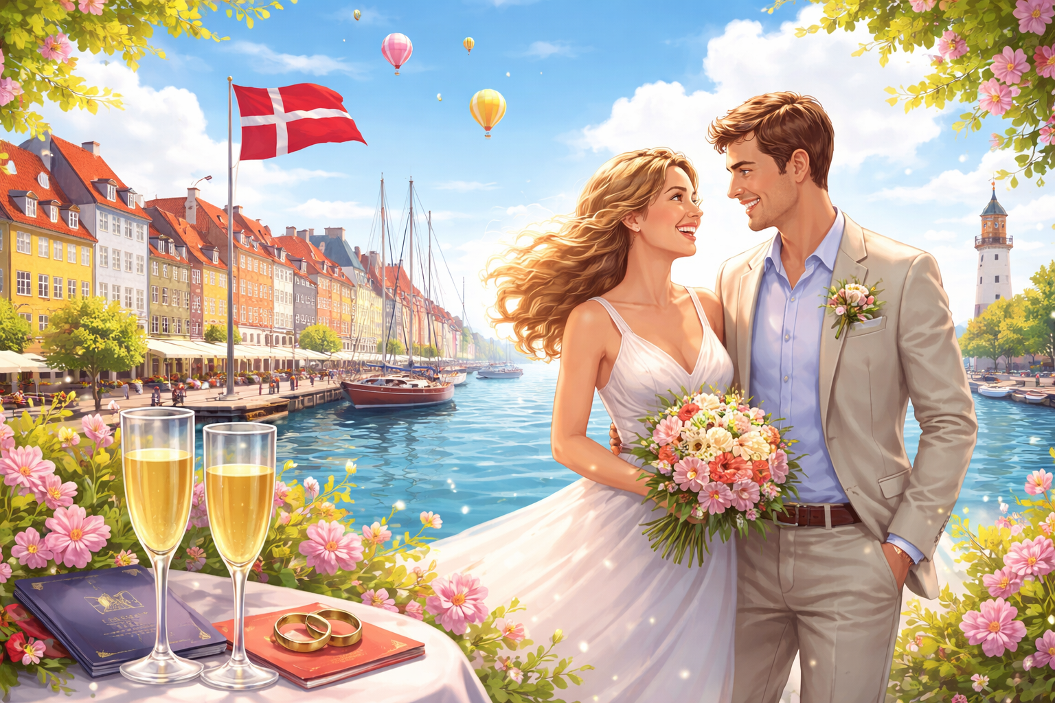 Getting Married Abroad Simply: How Denmark Became the Vegas of Europe for Quick and Romantic Weddings