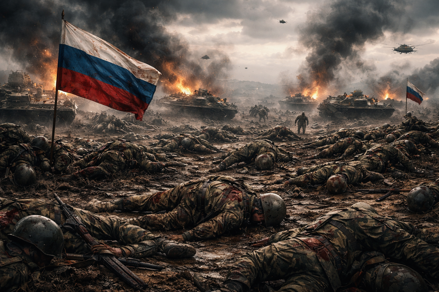 Russia Losing 6,000 More Troops Monthly Than It Can Recruit Amid Ukraine Conflict, Western Officials Warn