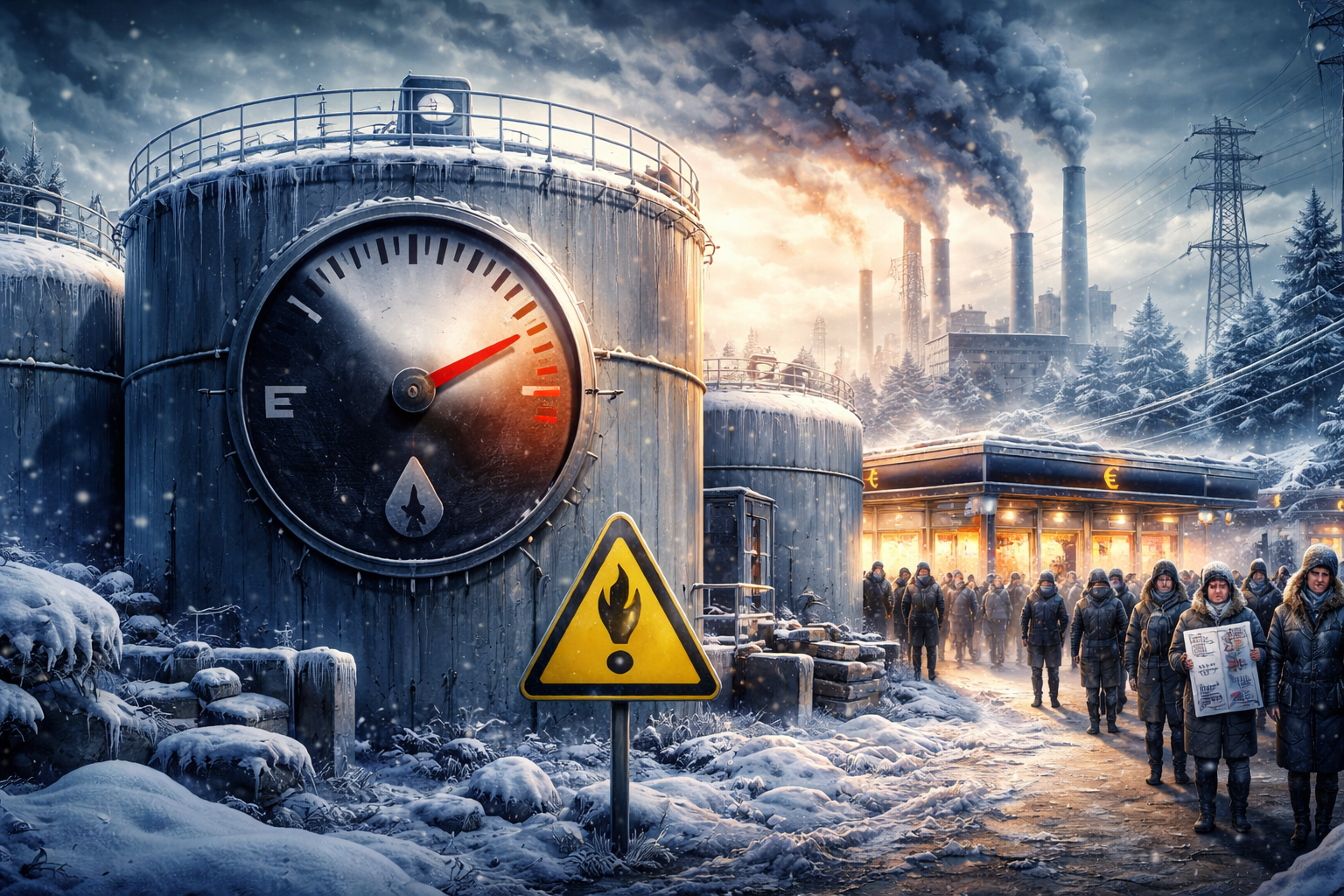 EU Gas Storage Hits Lowest Levels in 13 Years Triggering Winter Panic and Price Volatility Concerns