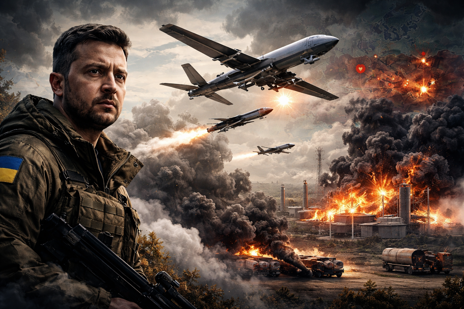 Ukraine War Update: Zelenskyy Orders Tripling of Daily Long-Range Drone Strikes on Russia as Energy and Logistics Suffer Major Impact