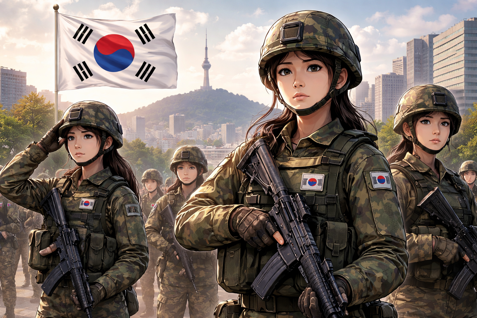 South Korea Considers Mandatory Military Service for Women Amid Changing Social Norms