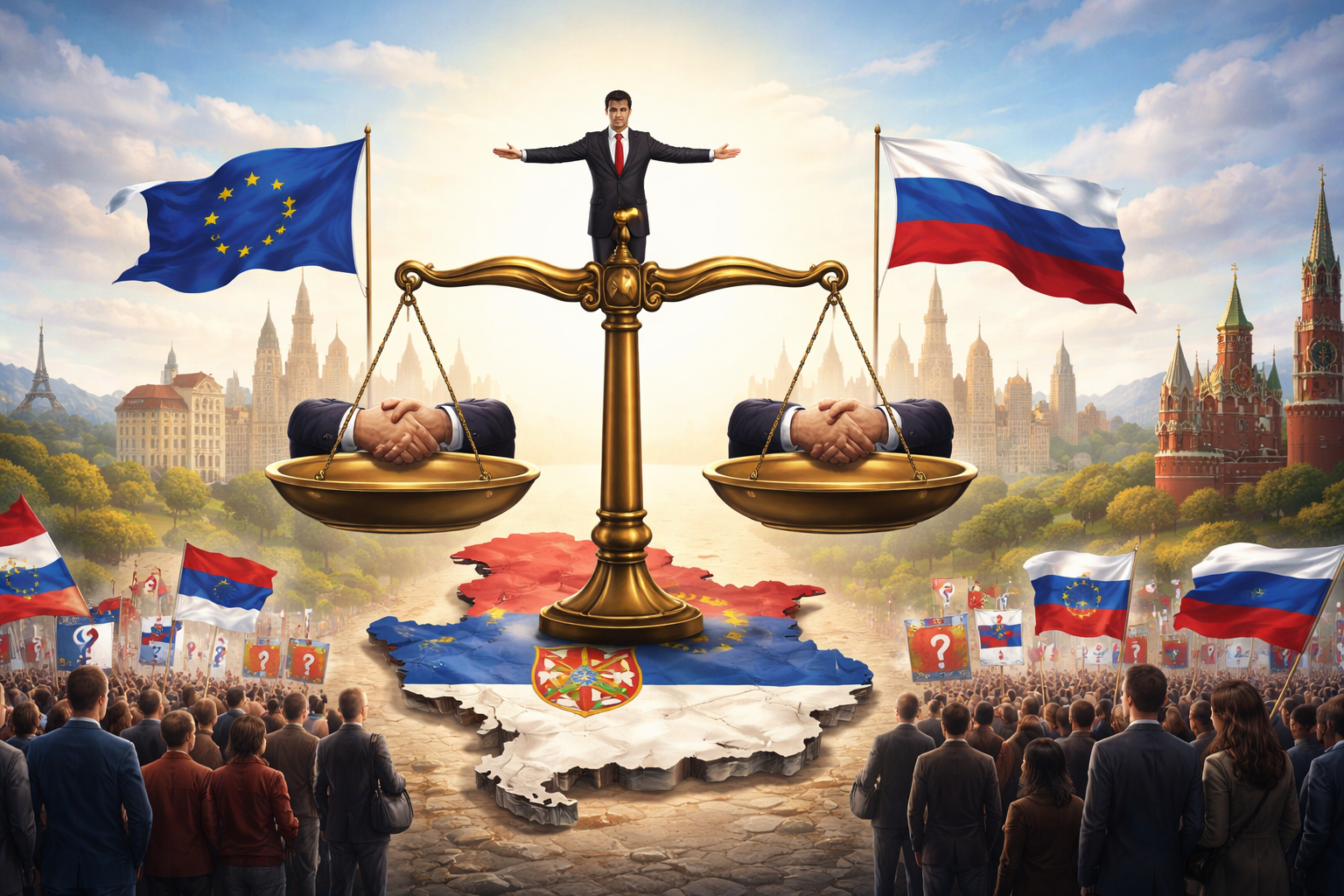 Serbia Balances Relations With EU and Russia Ahead of October Election