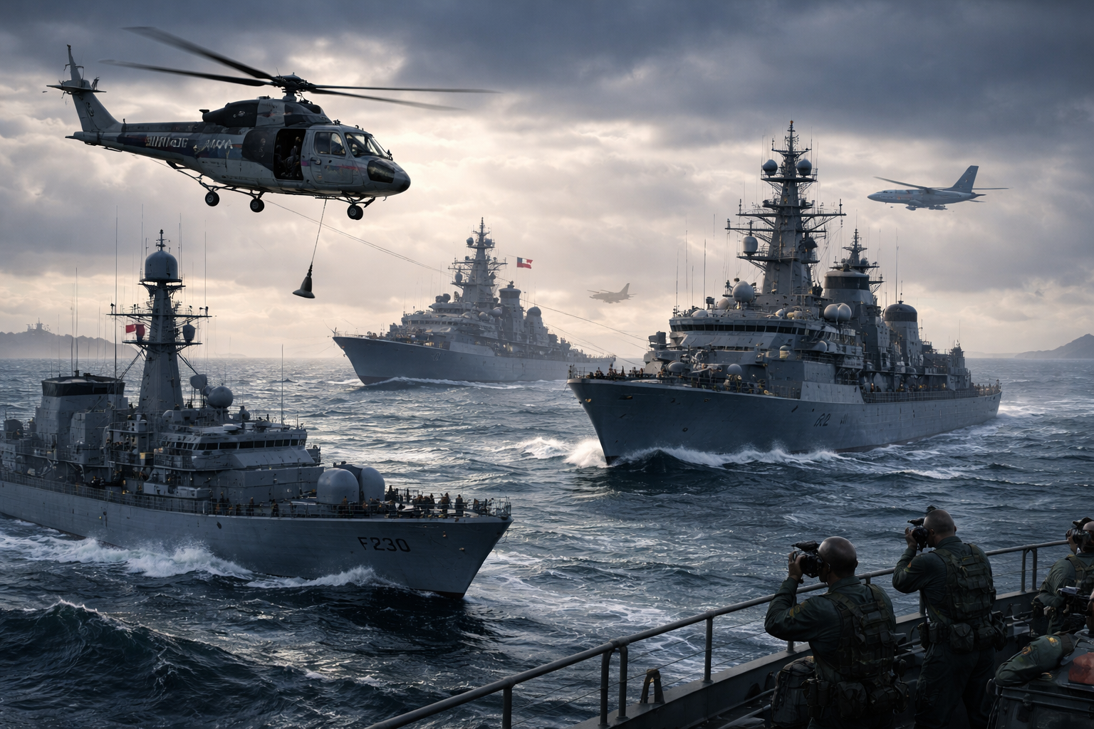 Royal Navy Conducts Intense 72-Hour Surveillance of Russian Warships in UK Waters Amid Rising Security Concerns