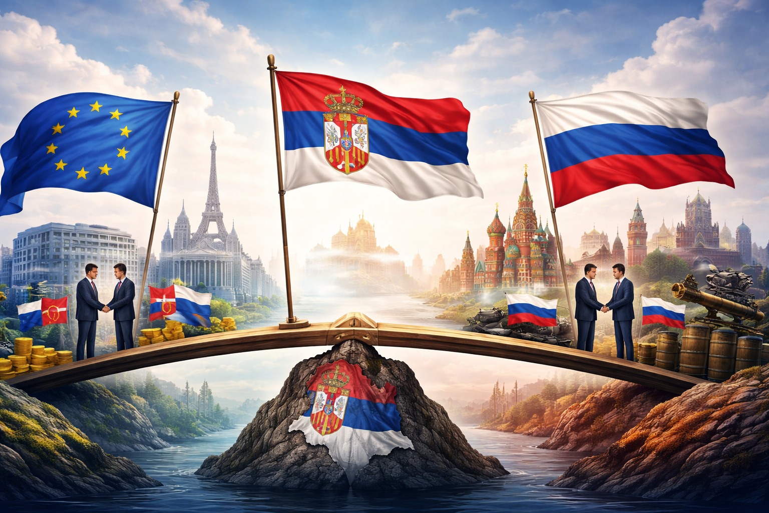 Serbia Balances Relations with EU and Russia Ahead of October Election