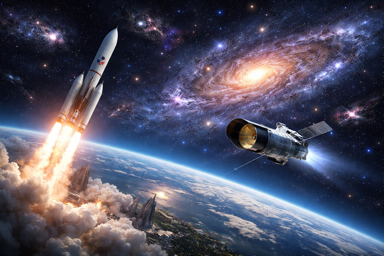 NASA Launches Nancy Grace Roman Space Telescope to Explore Distant Universe