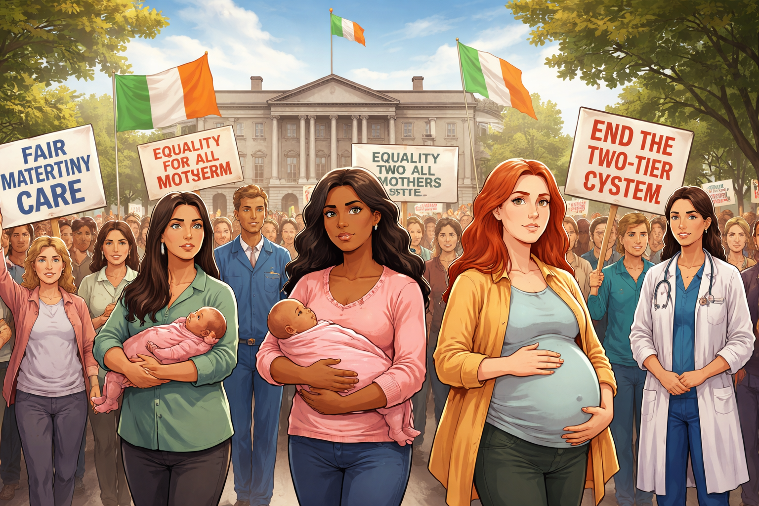 Ireland’s Fight for Fair Maternity Care: Ending the Unfair Two-Tier Public-Private System to Ensure Safety for All Mothers