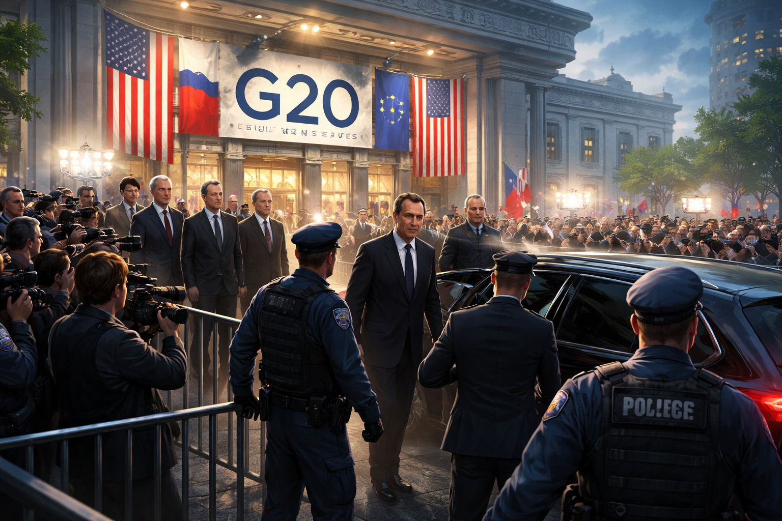US Hosts Controversial G20 Meeting Inviting Russia Amid European Backlash and Press Restrictions