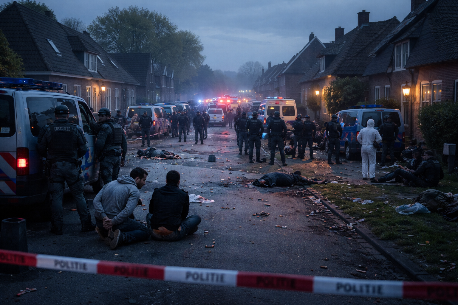 Over 30 Arrested After Deadly Early Morning Shootout in Dutch Village